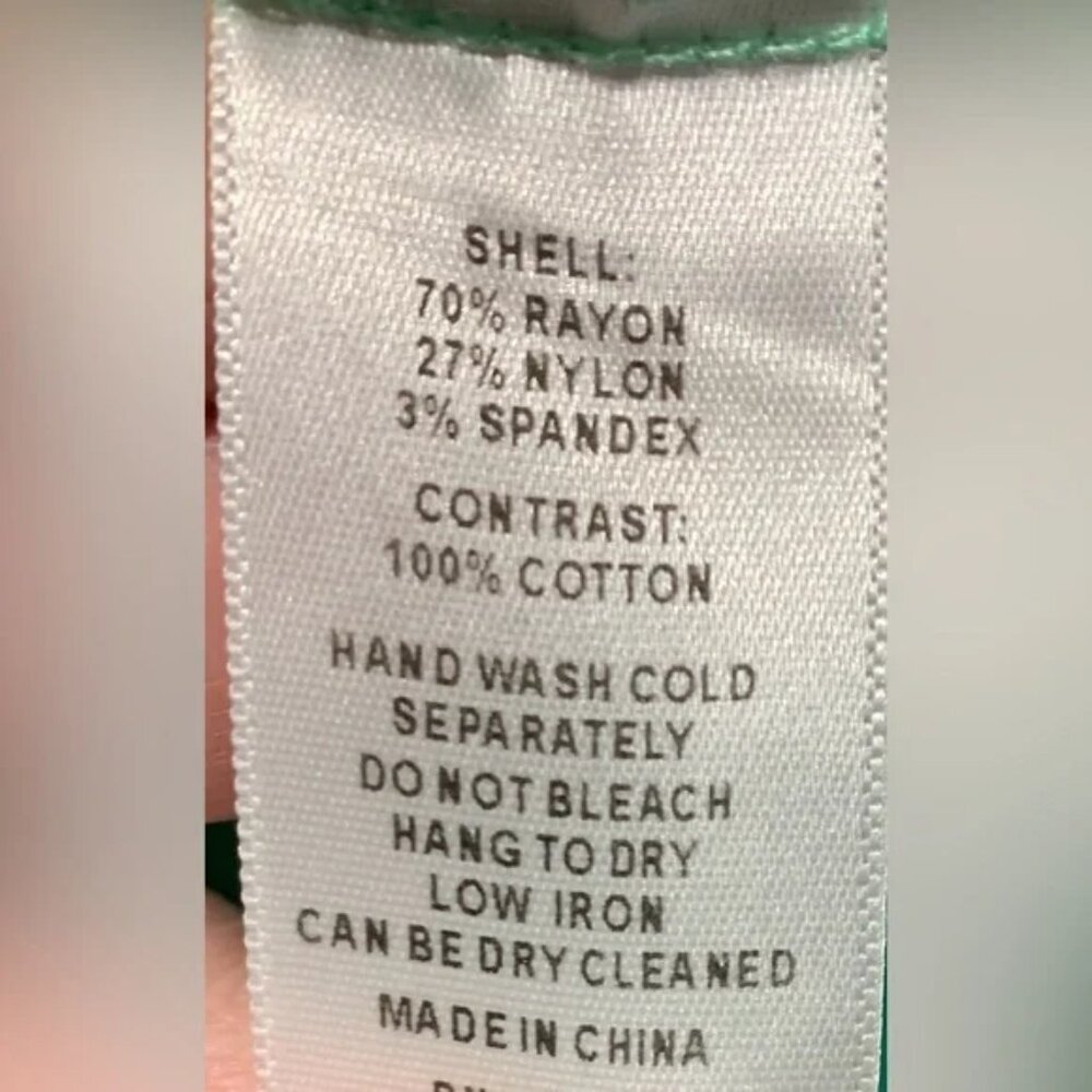 NWT S 4 Unique Vintage Seafoam & White Polka Dot Bow & Belted Sailor Swing Dress - Picture 6 of 8